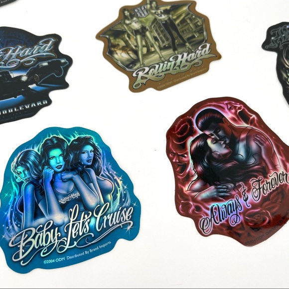 Y2K Early ‘00 Mystery Pack Holo Sticker Lot of 10 Sticker Machine Nostalgia - Picture 4 of 6